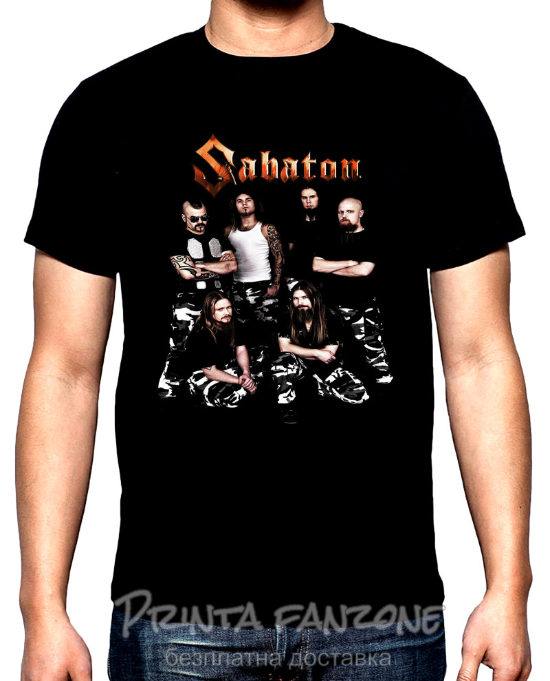 Тениски Sabaton, band, 2, мъжка тениска, 100% памук, S до 5XL